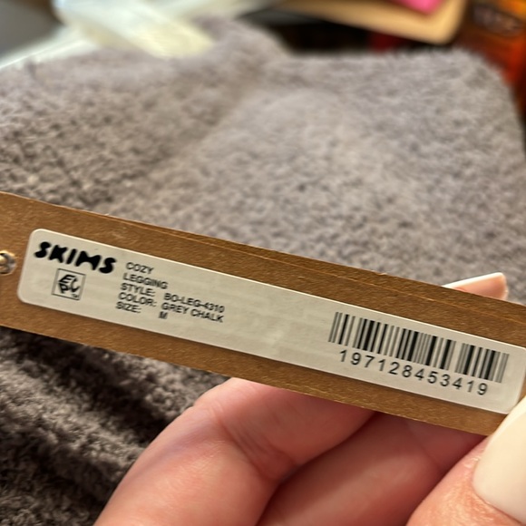 NWTS COZY KNIT LEGGING | LARGE | GREY CHALK - Picture 10 of 12